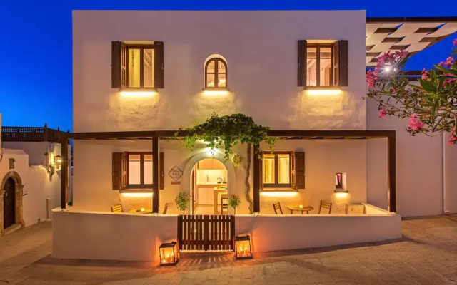 Отель Villa Panthea вид на фасад