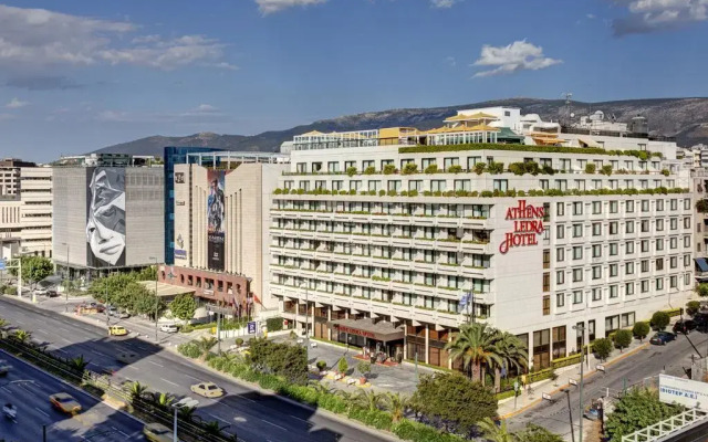 Отель Grand Hyatt Athens вид на фасад
