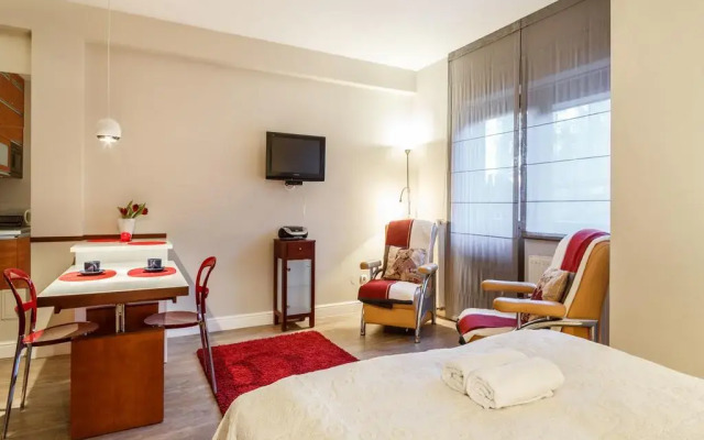 Отель Apartamenty Pod Skocznią z kominkiem i tarasem комната для гостей