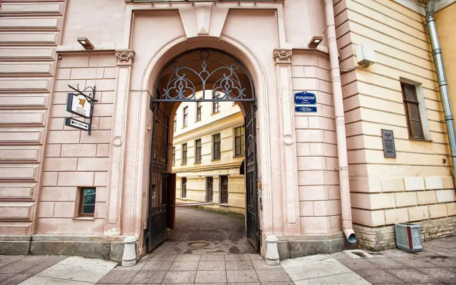 Отель Меридиан Санкт-Петербург вид на фасад