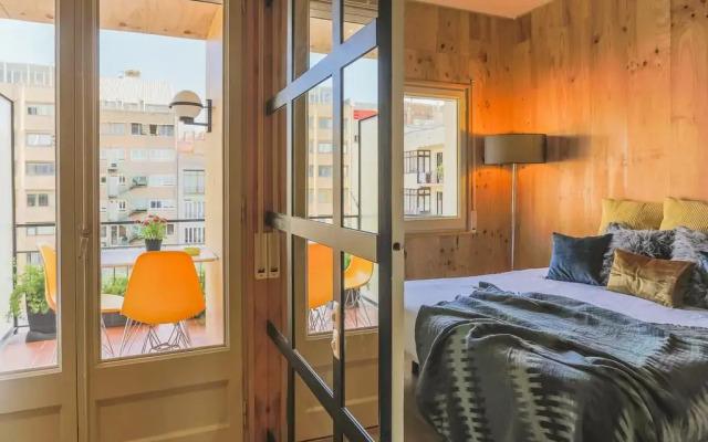 Апартаменты Barcelona Boutique Apartments Барселона комната для гостей