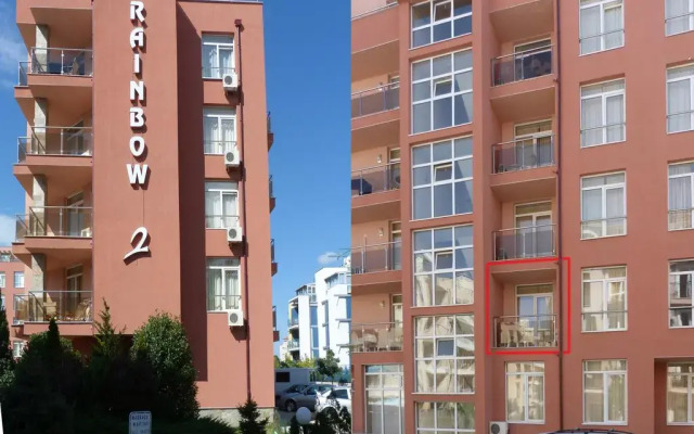 Отель 98 Rainbow 2 Болгария, Солнечный берег - отзывы, цены и фото номеров - забронировать отель 98 Rainbow 2 онлайн вид на фасад