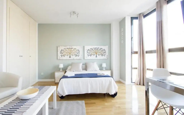 Отель Apartamentos Cuatro Torres комната для гостей