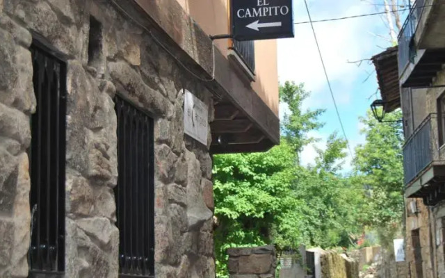 Отель Hostal el Campito вид на фасад