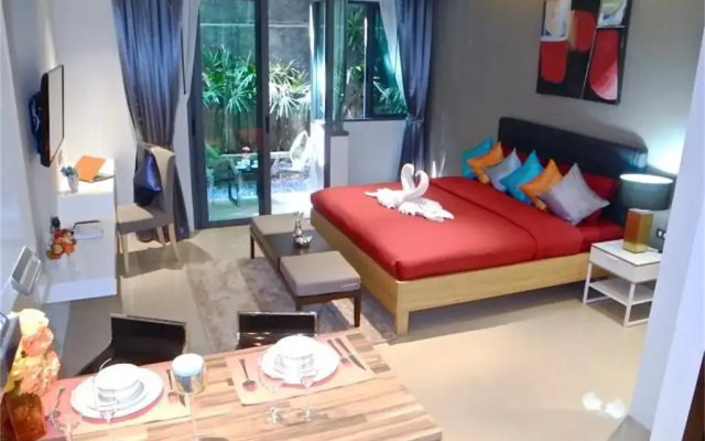 Апартаменты Emerald Patong New Modern Studio комната для гостей