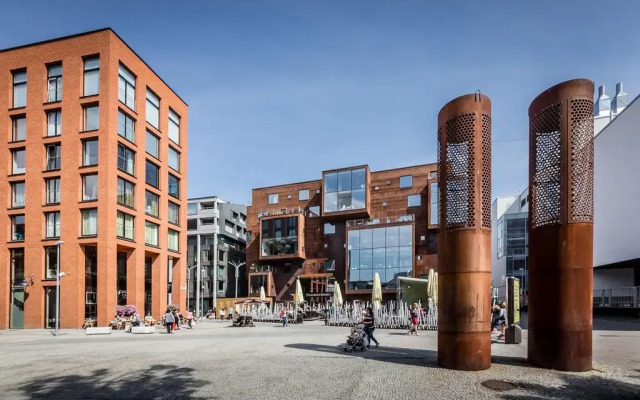 Апартаменты Goodson & Red City Executive Apartments вид на фасад