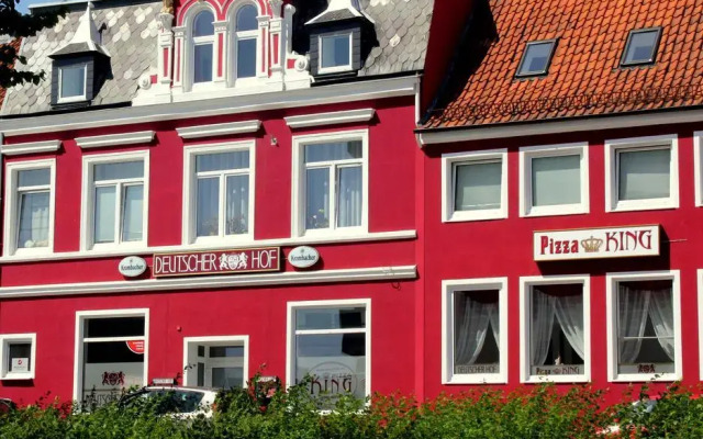 Hotel Deutscher Hof вид на фасад