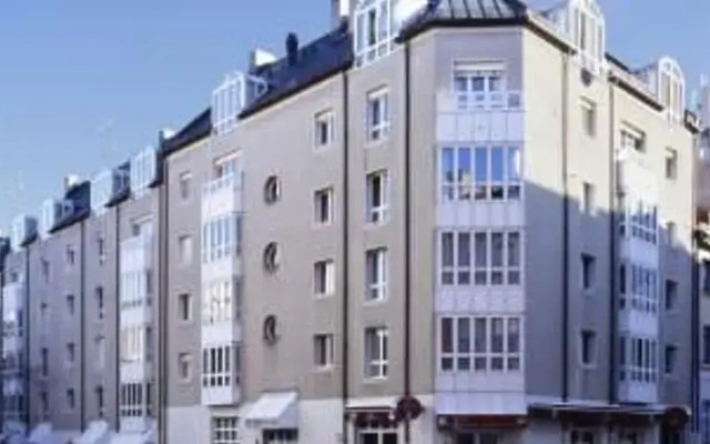 Отель Stollberg Plaza Мюнхен вид на фасад
