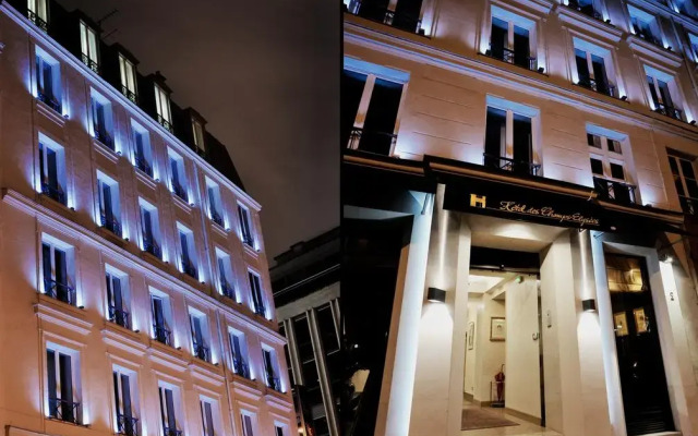 Hotel Des Champs Elysees вид на фасад