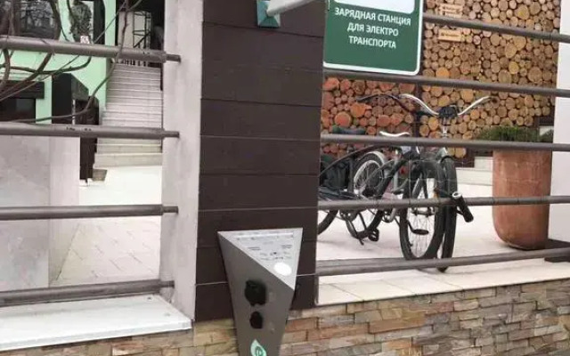 Экологический отель Villa Pinia вид на фасад
