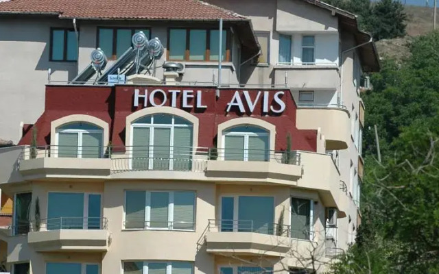 Hotel Avis вид на фасад