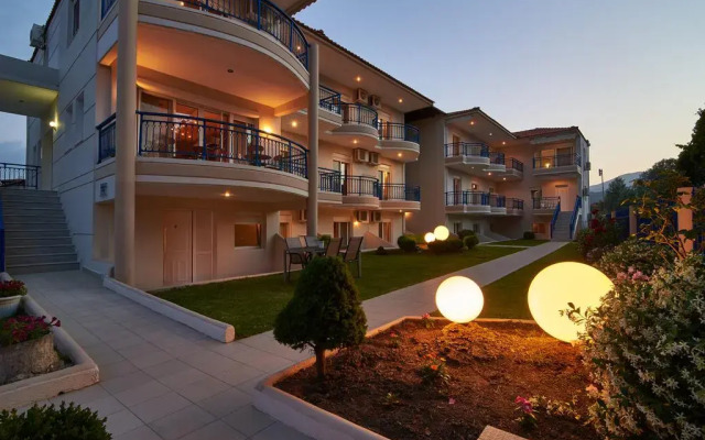 Asteras Hotel вид на фасад