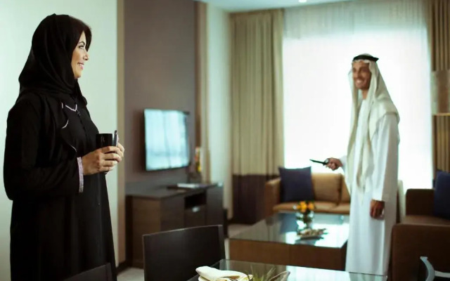Отель Hili Rayhaan by Rotana ОАЭ, Эль-Айн - отзывы, цены и фото номеров - забронировать отель Hili Rayhaan by Rotana онлайн комната для гостей