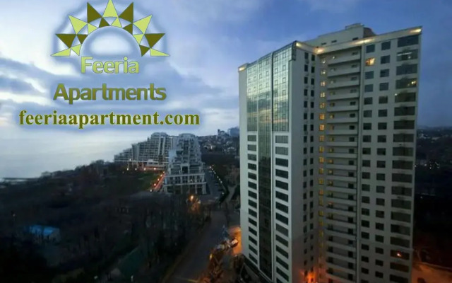 Апартаменты Feeria Apartment вид на фасад