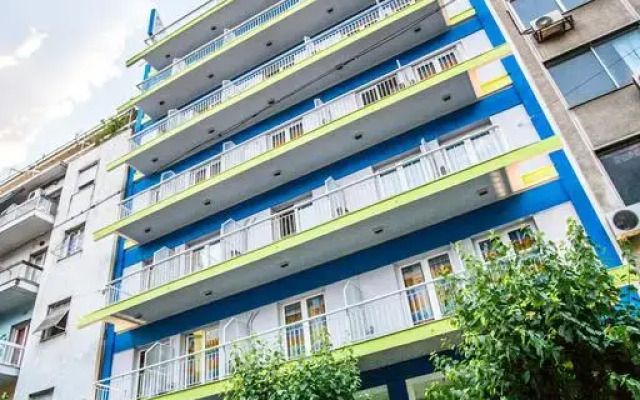 Youth Hostel Athens вид на фасад