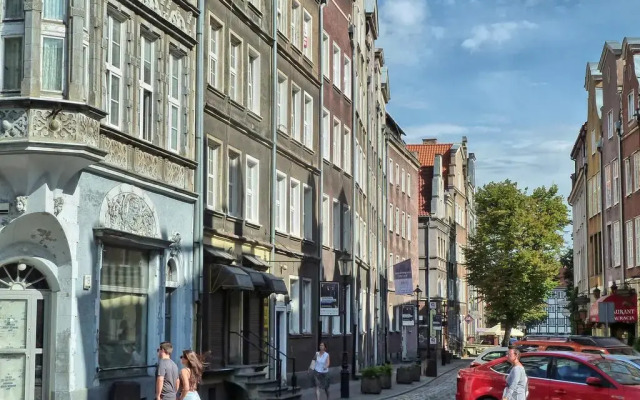 Апартаменты Gdańsk deluxe Apartments Gdansk вид на фасад