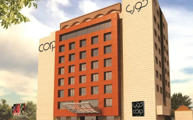 Corp Amman Hotel вид на фасад