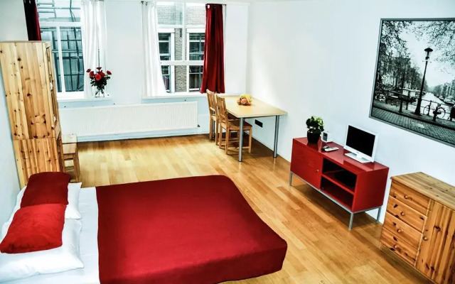 Апартаменты Red Light Studio Амстердам комната для гостей