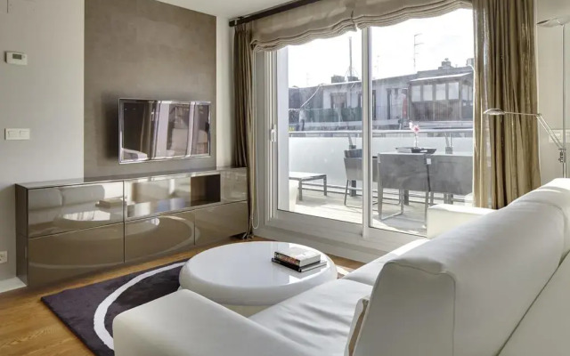 Отель San Martin Terrace Apartment by FeelFree Rentals Испания, Сан-Себастьян - отзывы, цены и фото номеров - забронировать отель San Martin Terrace Apartment by FeelFree Rentals онлайн комната для гостей