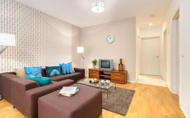Апартаменты Quality Point Apartments Будапешт комната для гостей