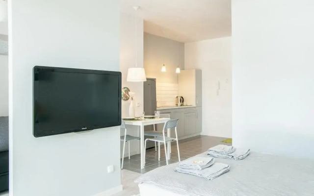 Отель BizApartments Modern Flats in Warsaw Варшава комната для гостей