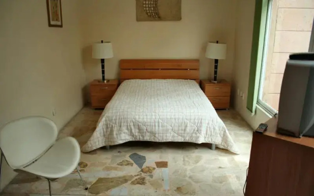 Отель Suites del Carmen - Pino Мехико комната для гостей