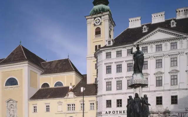 Отель Benediktushaus Австрия, Вена - отзывы, цены и фото номеров - забронировать отель Benediktushaus онлайн вид на фасад