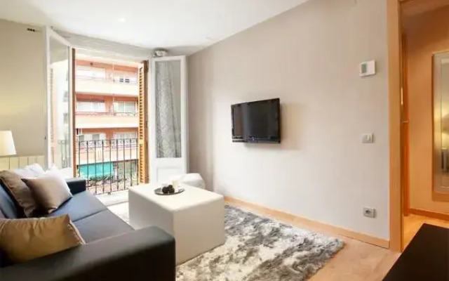 Апартаменты Click&Flat Eixample Derecho Apartments Барселона комната для гостей