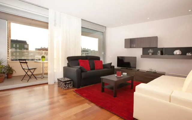 Отель Letsgo Barcelona Ccib Suite Барселона комната для гостей