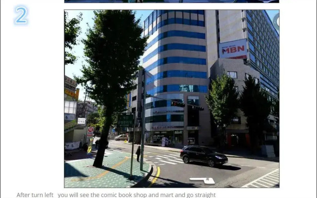 Отель Ewha DH Guesthouse вид на фасад