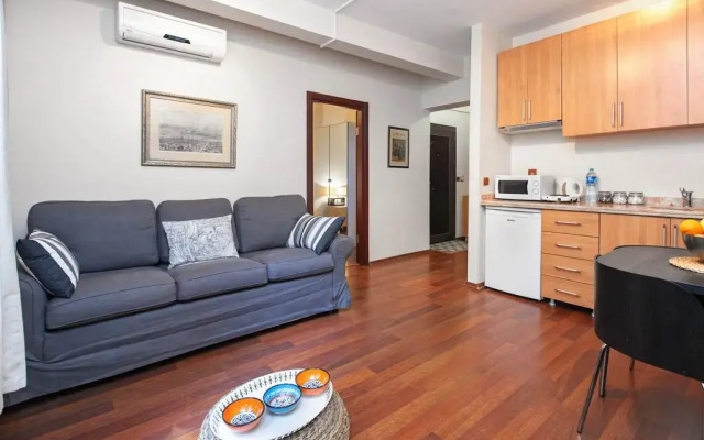 Апартаменты Istanbul Apartments комната для гостей