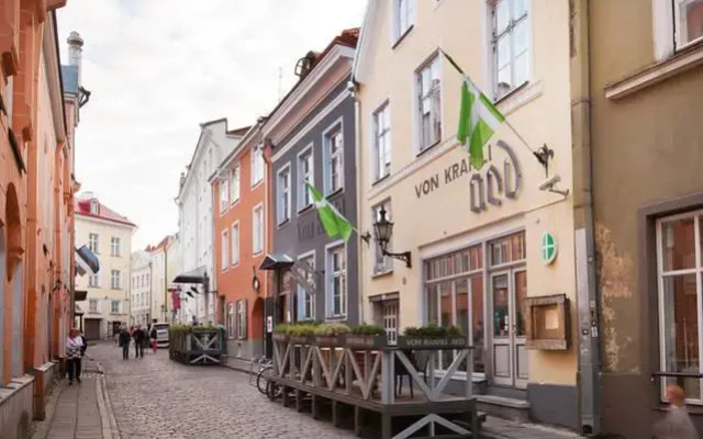 Апартаменты Tallinn City Apartments - Old Town вид на фасад