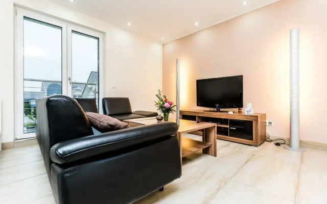 Отель Komfort Design Wohnung Köln Кёльн комната для гостей