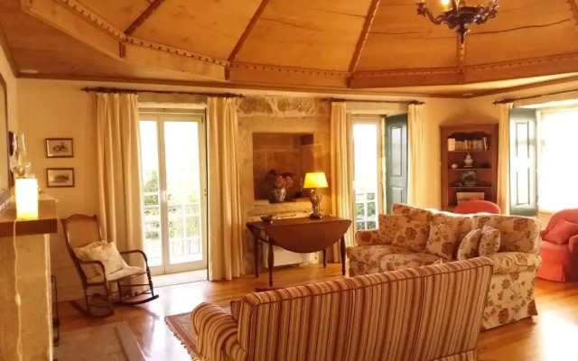 Отель Casa Da Capela De Cima Армамар комната для гостей