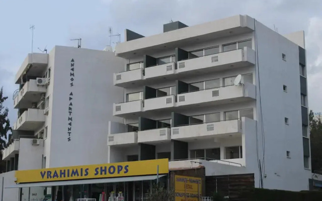 Апартаменты Anemos Apartments вид на фасад