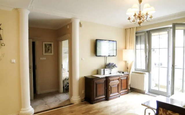 Отель Apartament Wiktor Сопот комната для гостей