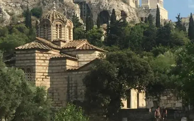 Athens City Hotel вид на фасад