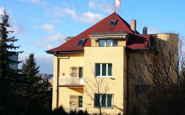 Отель Rainbow-Inn Prague вид на фасад