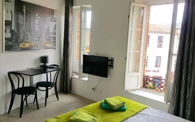 Отель Appartement Saint Sernin Франция, Тулуза - отзывы, цены и фото номеров - забронировать отель Appartement Saint Sernin онлайн комната для гостей
