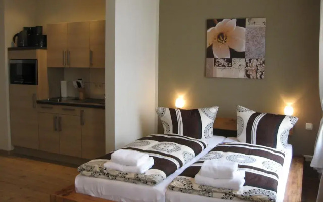 Апартаменты Apartment Central am Zoo комната для гостей