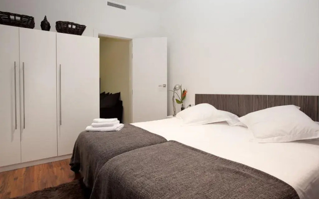 Апартаменты Centric Apartment Plaza Espana Fira Monjuic Барселона комната для гостей