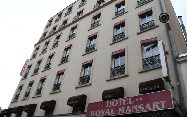 Hotel Royal Mansart вид на фасад