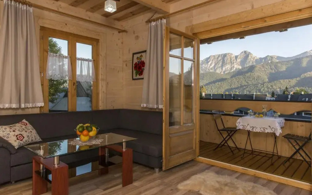 Отель udanypobyt Dom Bright House Косцелиско комната для гостей