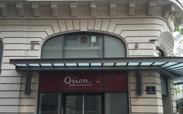 Отель Orion Paris Haussman вид на фасад