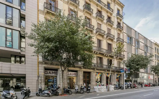 Апартаменты BCN Paseo de Gracia Rocamora Apartments вид на фасад