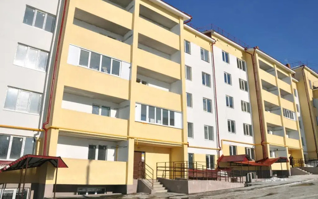 Гостиница Apartamenty Beloretsk вид на фасад