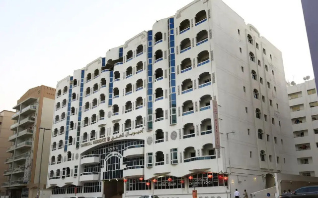 Отель Imperial Hotel Apartment ОАЭ, Дубай - отзывы, цены и фото номеров - забронировать отель Imperial Hotel Apartment онлайн вид на фасад