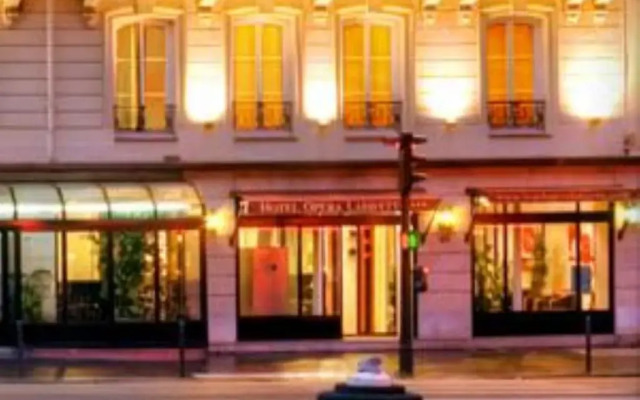Отель Hôtel Opera Lafayette вид на фасад