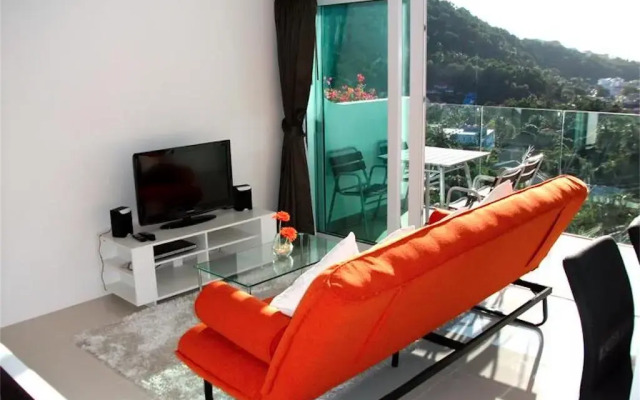 Отель Kata Ocean View 1 bedroom Great Sea View комната для гостей