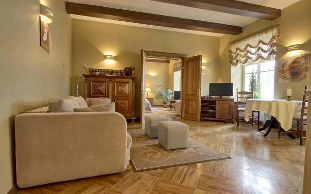 Апартаменты Pilies Apartments комната для гостей